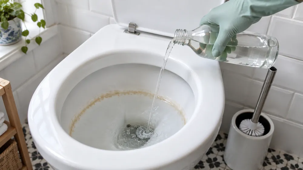 Détartrer les WC : la méthode pour enlever le calcaire, même l’anneau incrusté