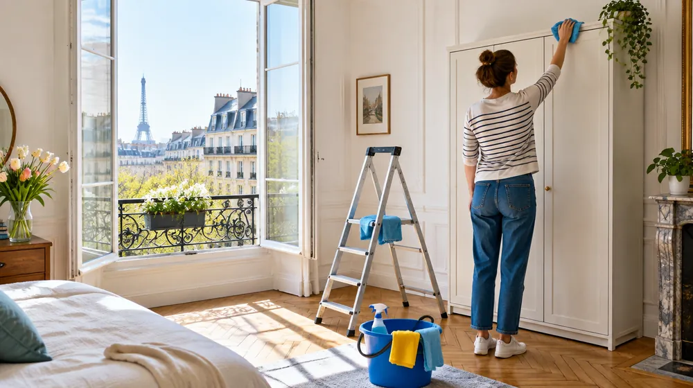 Ménage de printemps : la checklist pièce par pièce, dans le bon ordre