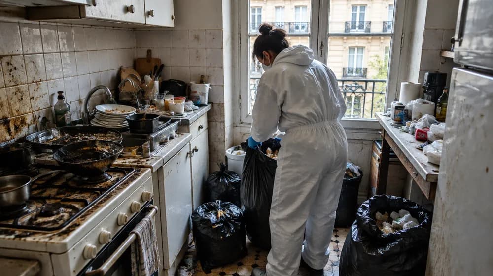 Nettoyage d’un appartement très sale ou d’une maison insalubre : prix, étapes, qui appeler