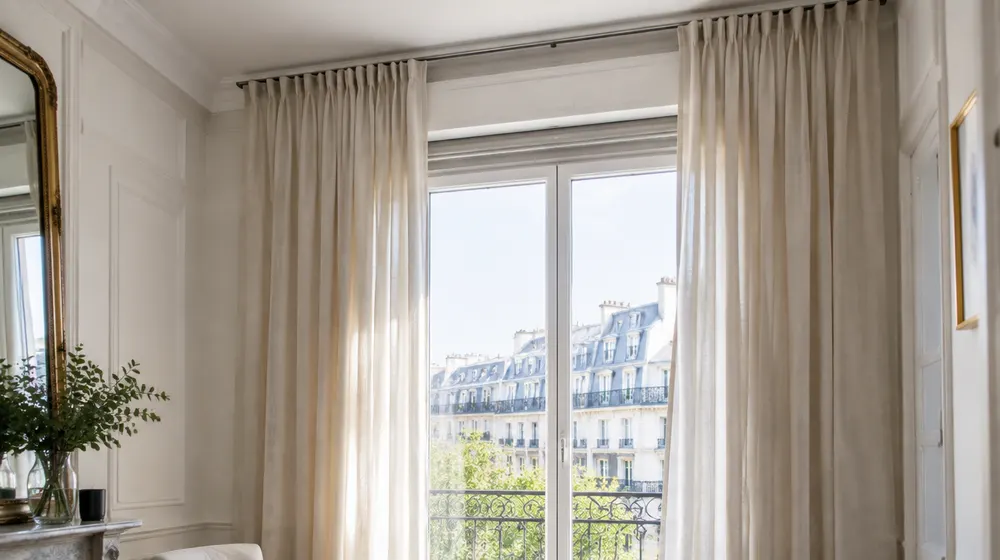Rideaux et coffre de volet roulant : où fixer la tringle (plafond, coffre, fenêtre PVC) ?