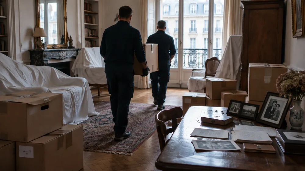 Vider l’appartement d’un proche après un décès : les étapes, les délais et les pièges