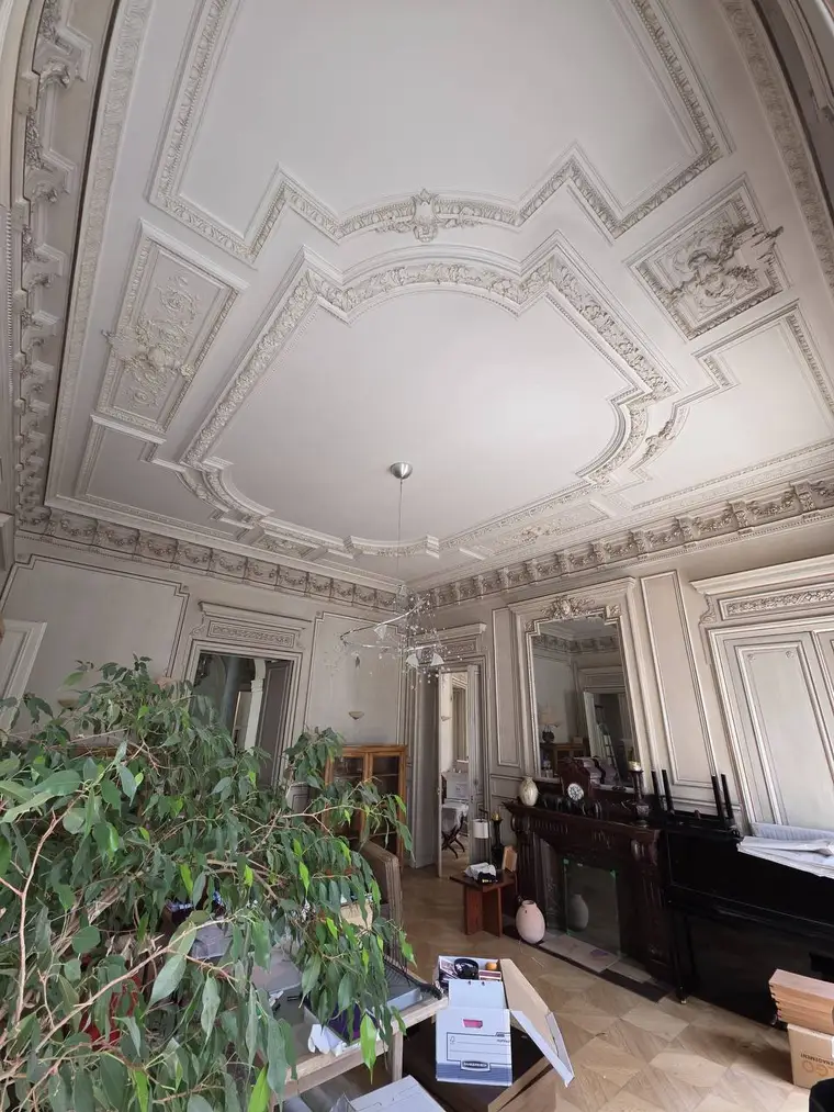 Grand salon avant intervention Net & Fix à Bobigny